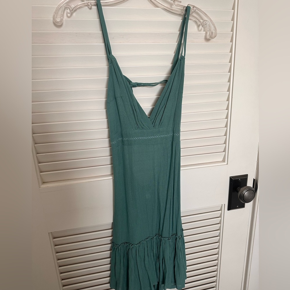 Open back dress